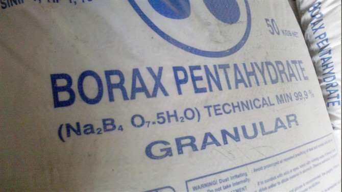 ホウ酸ナトリウム五水和物